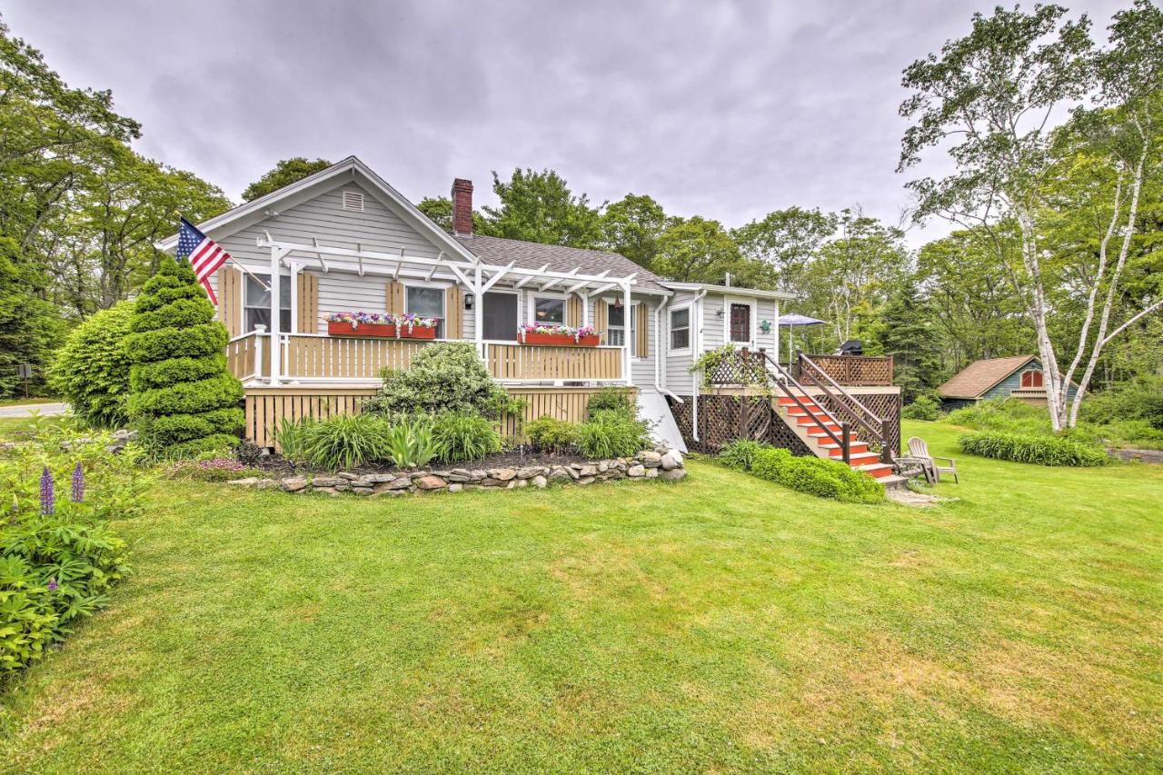 Charming East Boothbay Cottage With Large Yard! Экстерьер фото